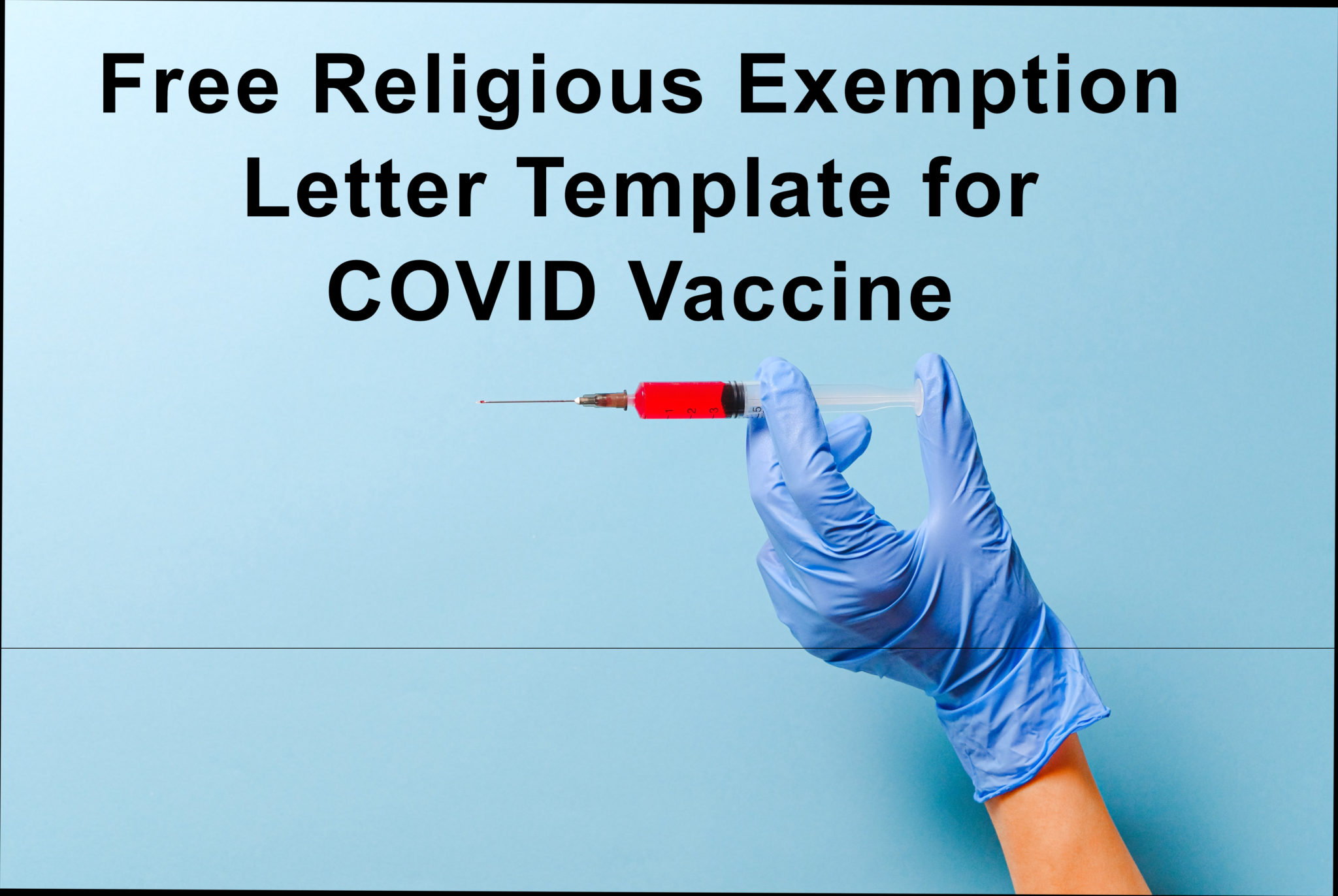 example letter of religious exemption for vaccinations